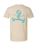 'First Love' tee - natural heather