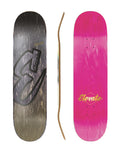 'Simplicity' logo deck - black - 8.5