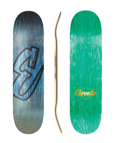 'Simplicity' logo deck - blue - 8.5