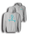 'First Love' hoodie - athletic grey - *PREORDER*