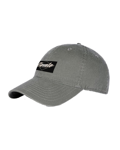 Diamond Logo Strapback Hat - Dark Grey