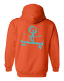 'First Love' hoodie - dolphins orange - *PREORDER*